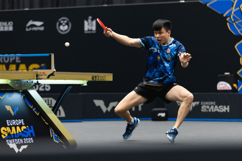 桌球》術後復出首役遭世界排名第8約基奇逆轉 馮翊新自認不夠堅定