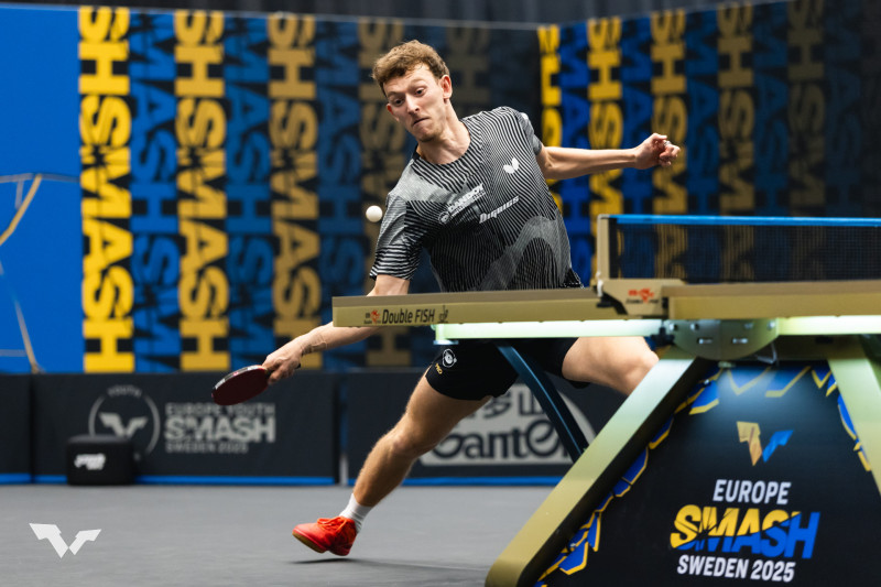 WTT大滿貫》直落三扳倒中國名將梁靖崑 比利時黑馬拉森福斯爆出驚天大冷門