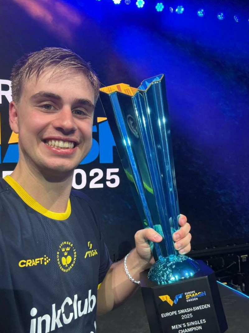 WTT大滿貫》7局大戰扳倒球王林詩棟 莫雷加德打破中國男單壟斷大滿貫賽