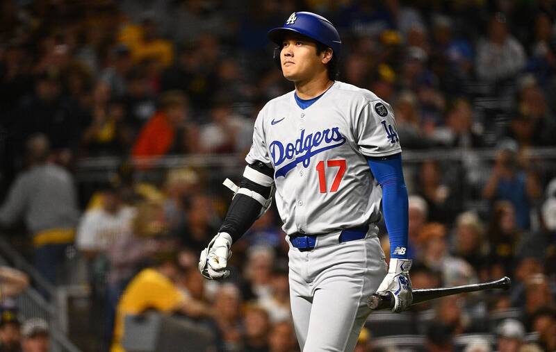 MLB》海盜狀元郎完勝塞揚名投！大谷翔平吞2K、道奇慘遭海盜橫掃