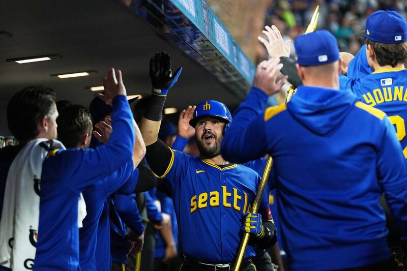 MLB》水手重砲連兩天開轟！有望與大谷翔平等5人共寫史上首見壯舉