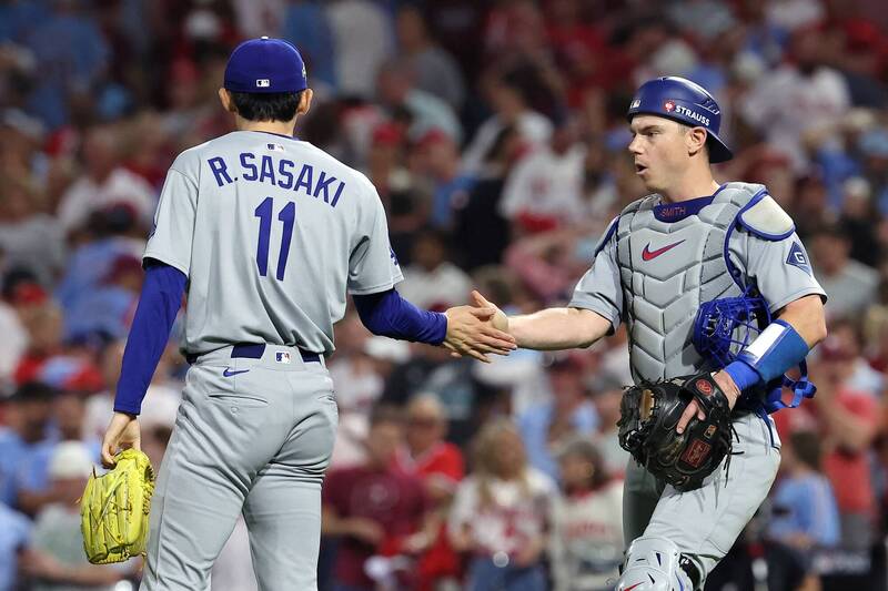 MLB季後賽》道奇鐵捕骨折未痊癒仍先發！ 羅伯斯：我不意外