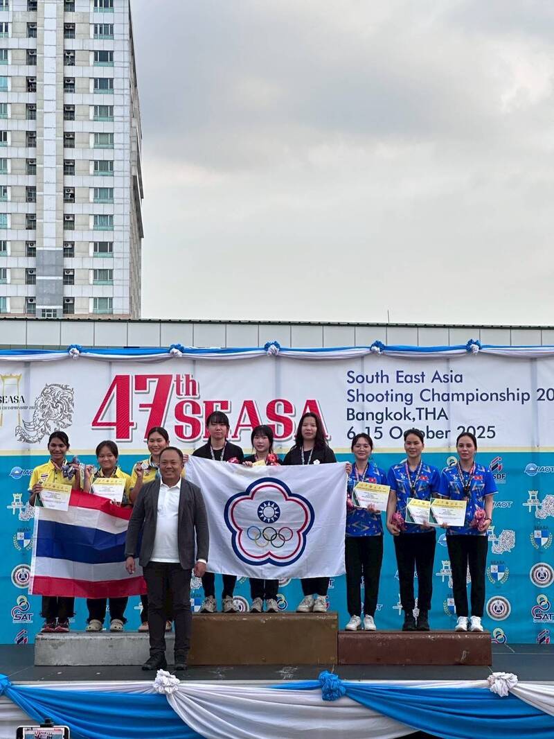 東南亞射擊錦標賽》10公尺氣槍個人、團體賽摘金 鄭晏晴前兩日包攬3金