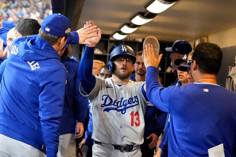 MLB季後賽》宇宙道奇一路過關斬將 重砲馬恩西不自滿：打線還能再更好