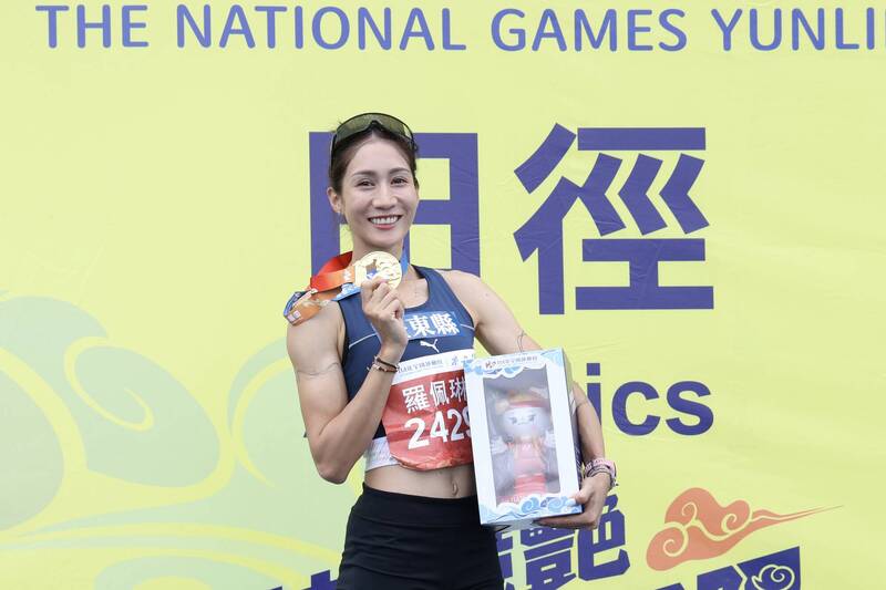 全運會》「跨欄女神」羅佩琳重返榮耀 400公尺跨欄破大會奪金