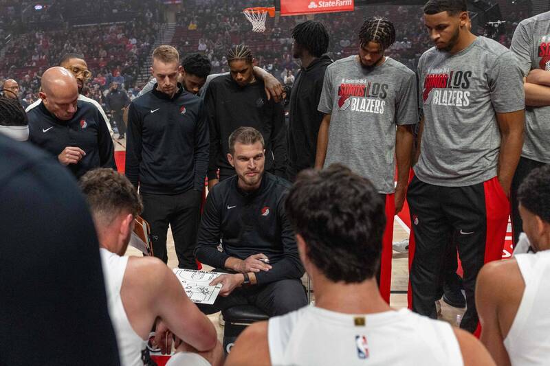 拓荒者換帥痛宰勇士 今日NBA戰績