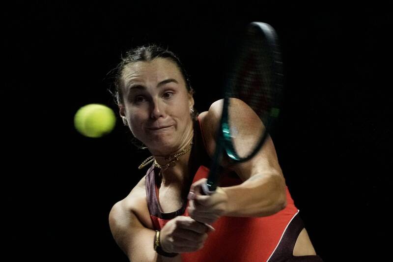 網球》球后莎巴蓮卡再闖年終賽冠軍戰 強碰同樣不敗蕾巴金娜