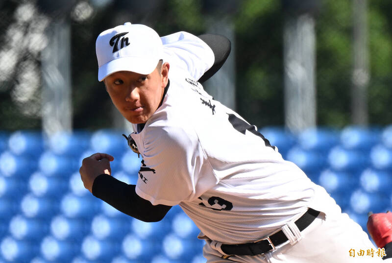 富邦U18》高一左投姜晉錫好投 台南市「扣倒」維多利亞晉級