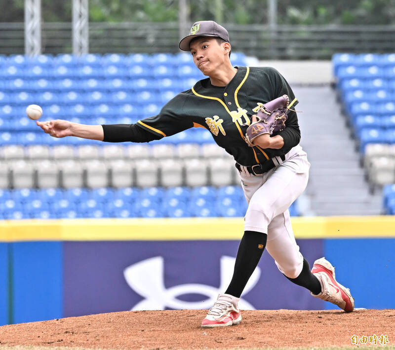 富邦U18》王翾祈11K完封神奈川 新竹市晉8強