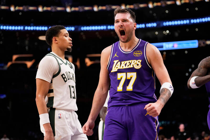 NBA》沒有誤判！湖人一哥東契奇致命犯規6犯離場 裁判報告出爐