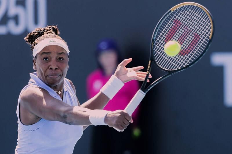 網球》史上最老對決！45歲大威廉絲無緣荷巴特開胡