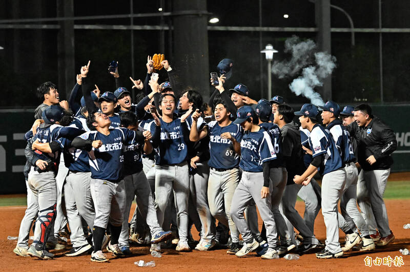 UBL》好棒！扳倒強敵國體大  北市大勇奪隊史第5冠
