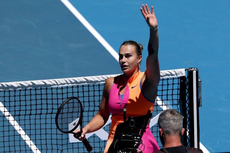 澳網》球后莎巴蓮卡搶7回穩險勝 連續6年挺進16強