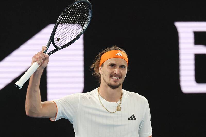 澳網》茲維列夫強轟24愛司 馴服美國黑馬連3年晉4強