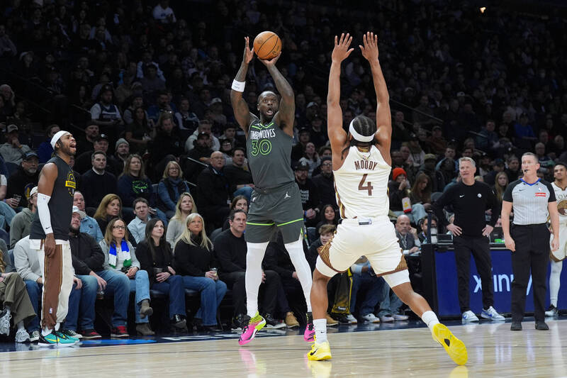 NBA》終於贏了！柯瑞、嘴綠都休兵 灰狼痛宰殘陣勇士終止5連敗