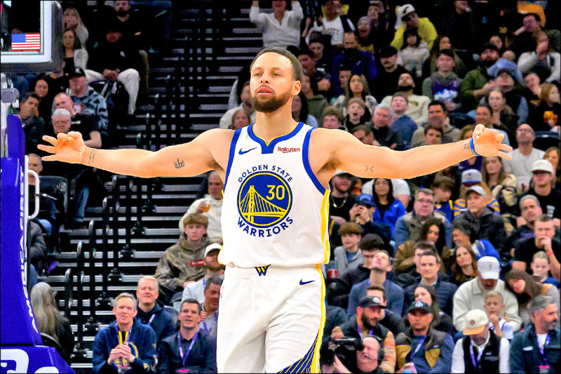 NBA》柯瑞總得分超越真理 挑戰石佛