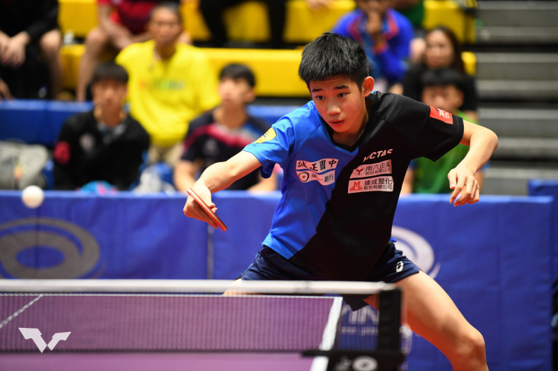 桌球》4局擊退U15冠軍陳凱程 一銀林晉霆首度稱霸U17排名賽