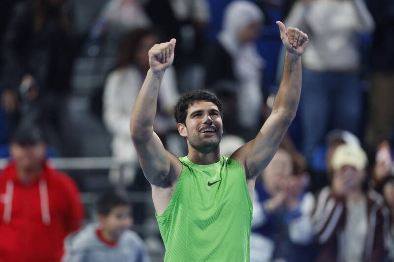 網球》艾卡拉茲澳網奪冠後首戰贏球 又到手一項里程碑