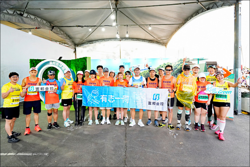 萬金石馬拉松》蔡明忠2度出馬 富邦金為永續而跑