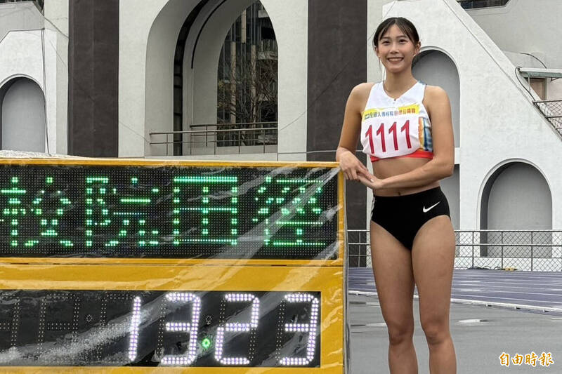 大專田徑賽》「跨欄甜心」張博雅本季首度100跨 就破大會紀錄摘金