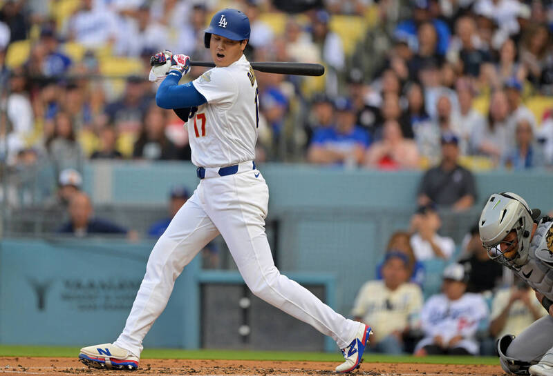 MLB》不擔心大谷翔平連12打席未敲安 道奇教頭：只要持續選保送...