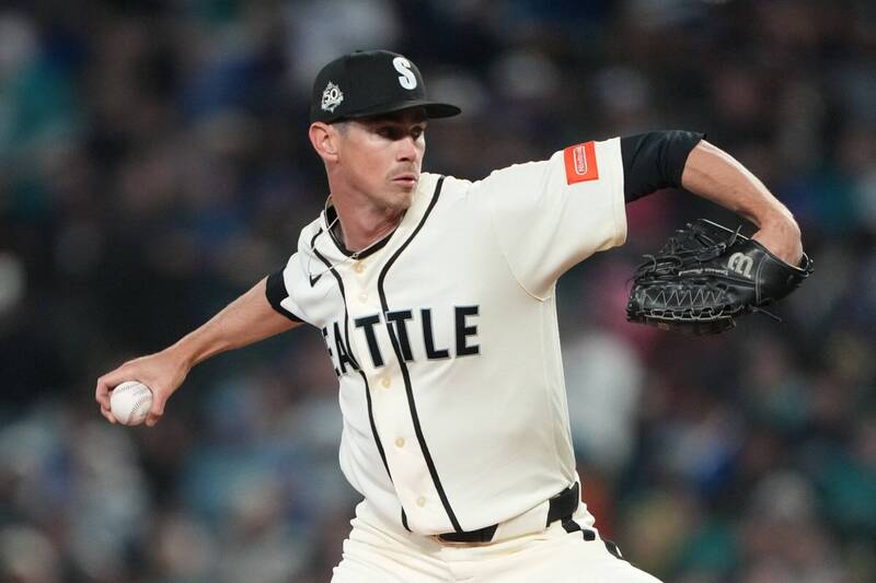 MLB》本季首戰宰制對手！水手前首輪大物先發好投比肩「巨怪」