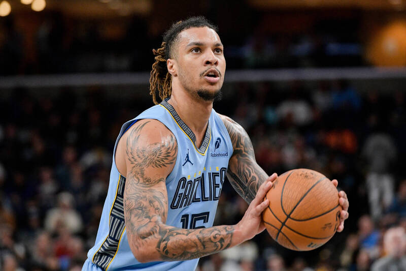 NBA》整季打2場就報銷 灰熊克拉克涉持有管制藥物和超速遭逮捕