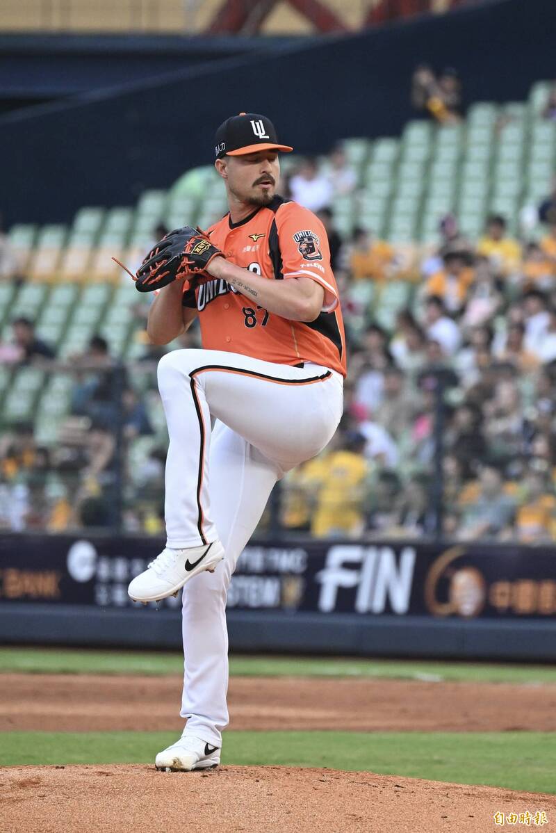 中職》初登板直球壓制兄弟 獅隊新洋投喬登透露心得