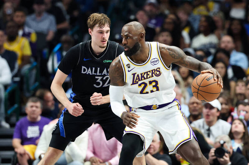 NBA》跨世代狀元對決！ 41歲詹姆斯與19歲佛拉格合寫史上首見紀錄