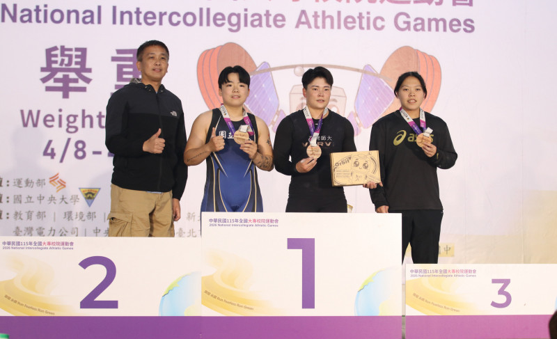 全大運》陳玟卉雙破全國紀錄奪金 放眼亞錦賽再突破