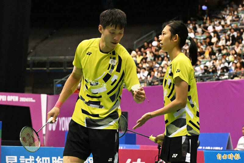 羽球亞錦賽》楊博軒／胡綾芳化解2賽末點逆轉中國強敵 闖混雙8強