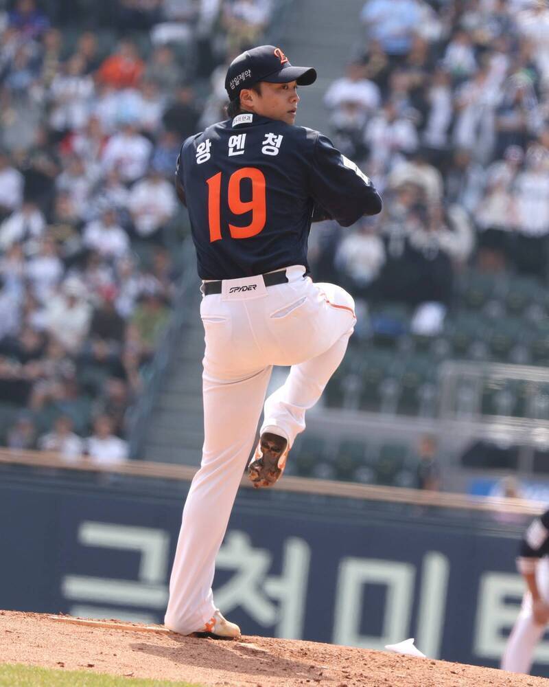 韓職》台灣強投王彥程明拚開季3連勝！ 有望對決MVP強打金倒永