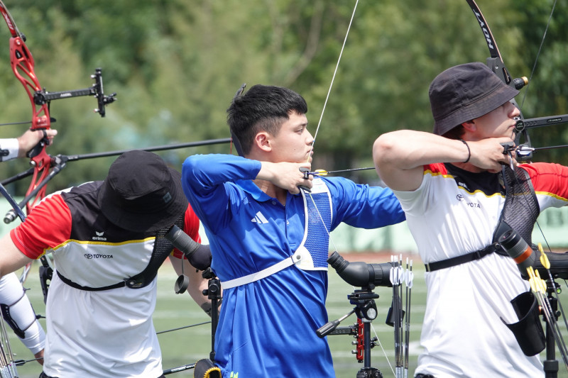 射箭世界盃》「湯包」湯智鈞連勝法國、中國強敵 挺進男子反曲弓4強