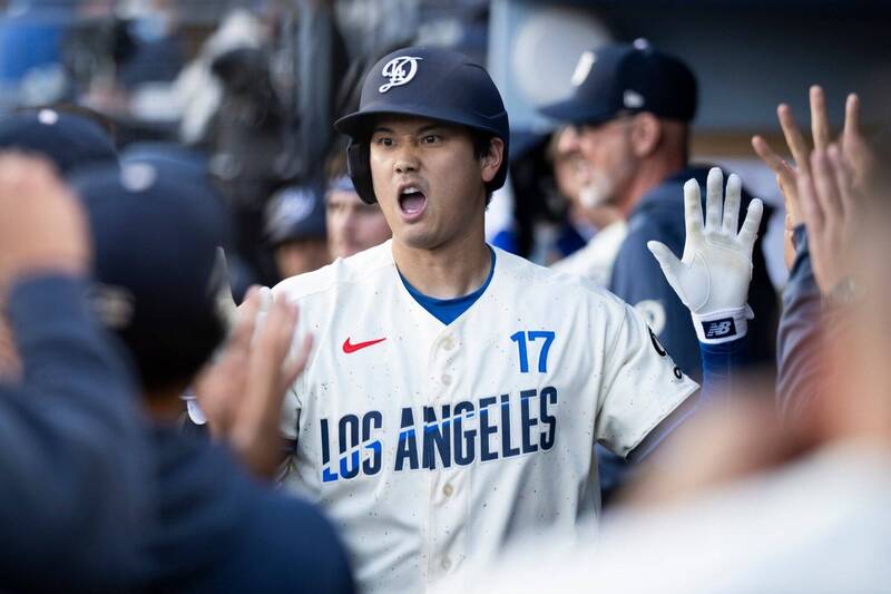 MLB》大谷翔平第4轟續寫最狂紀錄！「西語老師」開轟助陣道奇2連勝