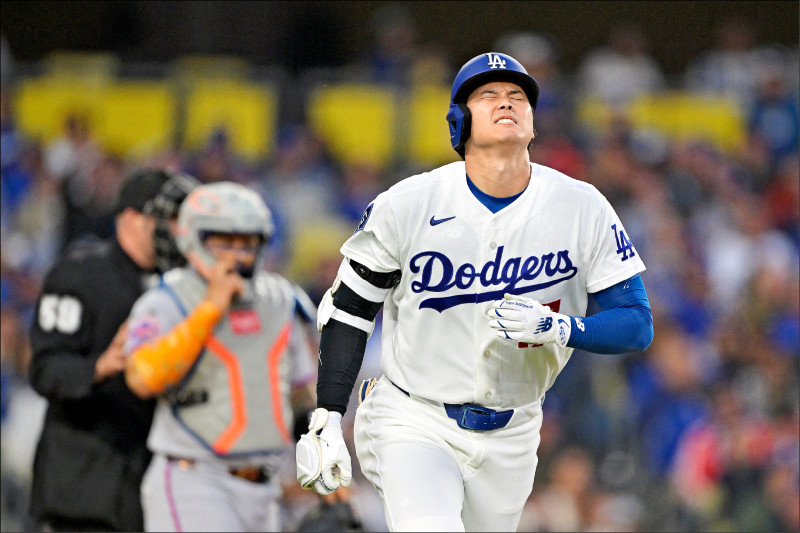 大谷連47場上壘 追近秋信守紀錄