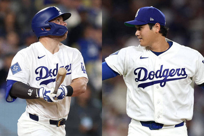 MLB》道奇25歲新星代替自己夯滿貫砲！大谷翔平讚：我們的DH很強