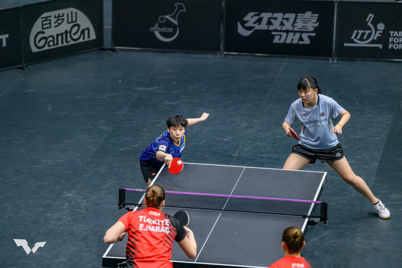 WTT支線賽》4局力退斯洛伐克組合 黃愉偼/蔡昀恩今晚與日本隊爭冠