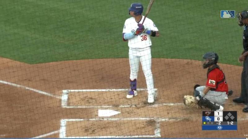 MiLB》道奇台灣新星柯敬賢猛夯長打！單場敲雙安還挨觸身球（影音）
