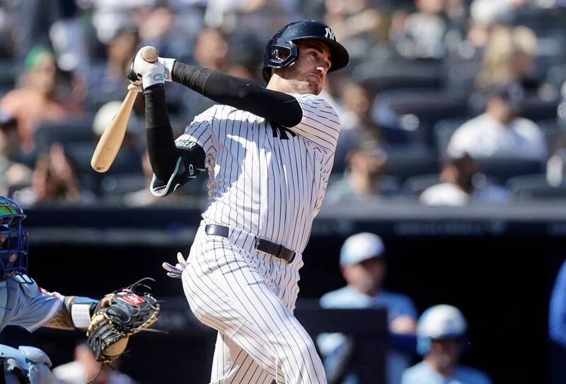 MLB》不用再打低分拉鋸戰！貝林傑雙響、3人開轟痛宰皇家 洋基奪對戰8連勝