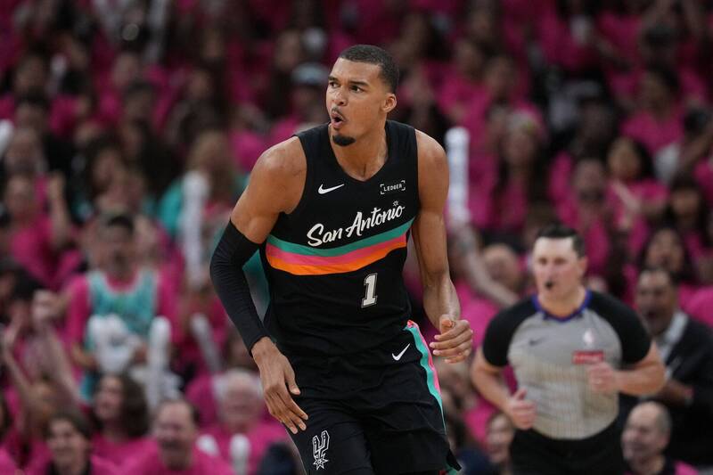 NBA季後賽》強！溫班亞瑪首秀35分、5顆三分球 寫史上第1紀錄