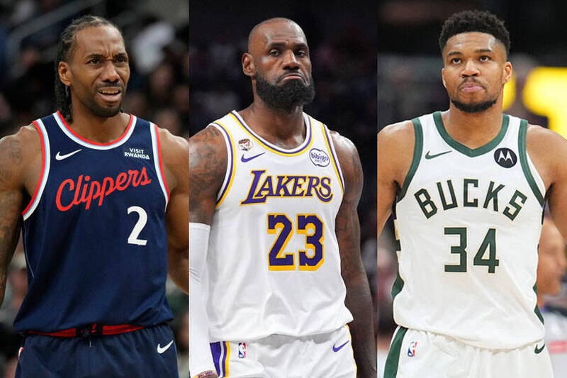 NBA》休季重新爭取交易雷納德！美媒爆勇士仍想豪賭字母哥、詹姆斯