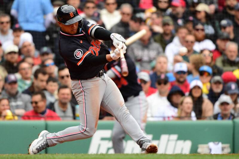 MLB》李灝宇首安、首打點出爐！加碼初速173公里長打直擊綠色怪物