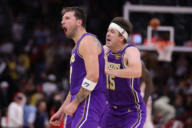 NBA季後賽》湖人一哥東契奇確定缺陣首輪！「鄉村曼巴」最新狀況曝