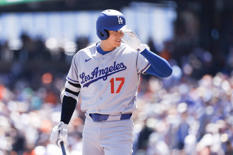 MLB》大谷翔平5支0、葛拉斯諾8局狂飆9K無失分 道奇完封巨人