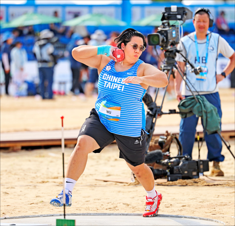 亞洲沙灘運動會 吳慈恩女子鉛球奪銅
