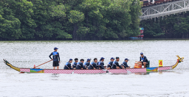 亞沙運》台灣龍舟隊惜敗香港 男子12人制400公尺第4名
