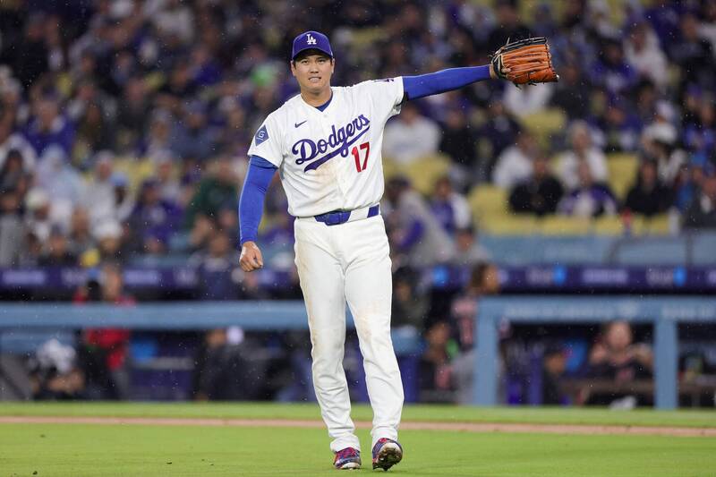 MLB》大谷翔平今「單刀出擊」、拉辛扛首棒DH 道奇教頭說明考量