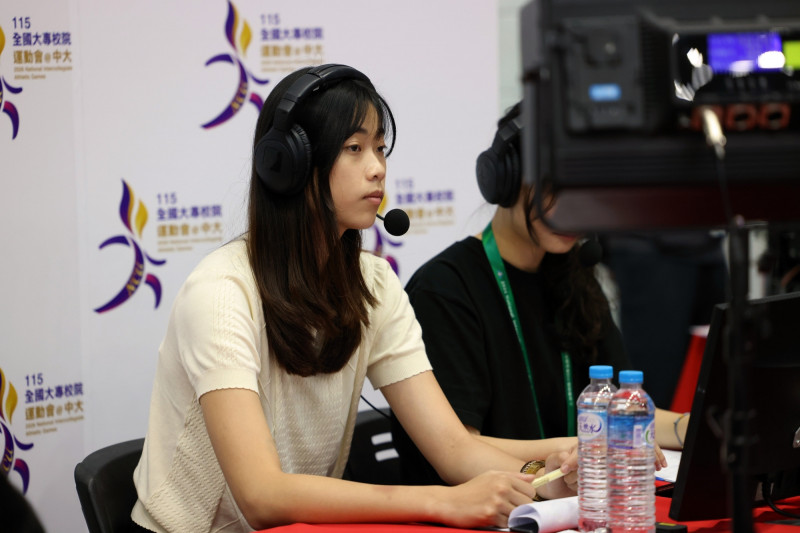 全大運跆拳道》羅嘉翎動口不動腳 轉播台初體驗展自信