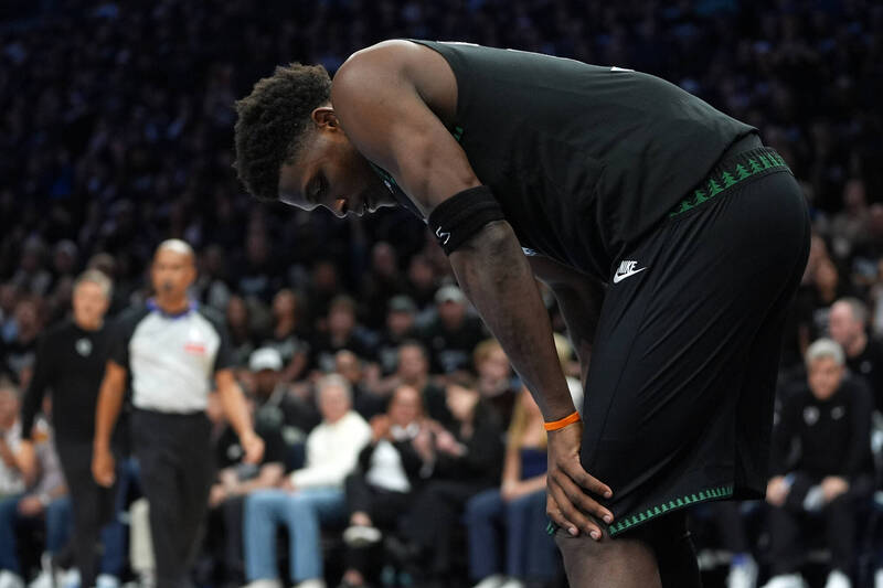 NBA季後賽》灰狼次輪對決馬刺 愛德華茲有望G1提前復出