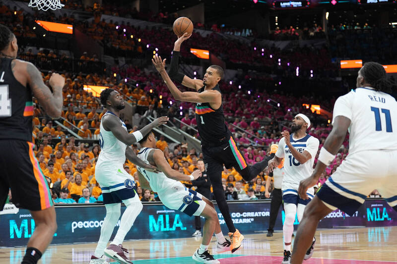 NBA季後賽》溫班亞瑪史上第3位阻攻大三元 但進攻表現慘不忍睹